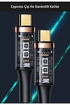Us-sj553 U72 Type-c To Type-c 5k 60hz 0.8m 100w Usb4 Ses,görüntü,data Aktarma Kablosu