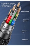 Us-sj554 2in1 1.2m 3.5mm Ses+lightning To 3.5mm Ses Kablosu