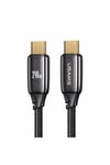 Us-sj581 Pd3.1 Type-c To Type-c Çinko Alaşım 240w Hızlı Şarj Ve Data Kablosu 2m