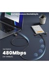 Us-sj616 Type-c Lightning Microusb, 6ın1 Dijital Göstergeli Pd100w Hızlı Şarj Ve Data Kablosu