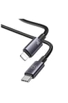 US-SJ662 1.2m PD 30W Type-C to Lightning iPhone Hızlı Şarj ve Data Kablosu