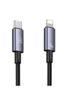 US-SJ662 1.2m PD 30W Type-C to Lightning iPhone Hızlı Şarj ve Data Kablosu