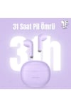 US-YO17 IOS/Android Uyumlu BT5.3 TWS Bluetooth Kulaklık-Mor