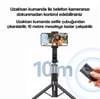 USAMS 2in1 Bluetooth Kumandalı Tripod ve 360° Selfie Çubuğu ZB256