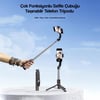 USAMS 2in1 Bluetooth Kumandalı Tripod ve 360° Selfie Çubuğu ZB256