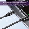 Usams US-SJ581 PD3.1 Type-C To Type-C Çinko Alaşım 240W Hızlı Şarj ve Data Kablosu 2m