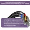 Usams US-SJ581 PD3.1 Type-C To Type-C Çinko Alaşım 240W Hızlı Şarj ve Data Kablosu 2m