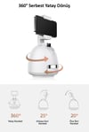 Usams US-ZB239 Smart 360° Yüz ve Vucut Takipli Şarjlı Yapay Zeka Destekli Canlı Yayın Telefon Gimbal