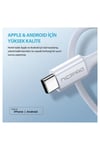 UTC20 45W 2m TPE USB to Type-C Hızlı Şarj ve Data Kablosu