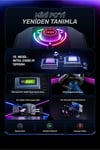 Vector GT-I129.3080A004 i9-12900H 16GB 1TBSSD+1TBSSD RTX3080 FreeDOS Mini PC