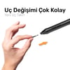 Veikk VK640, VK1060, VK1060Pro, VK1200 Grafik Tablet Kalemi Için 10 Adet Uç-NipP05
