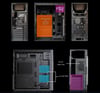 VENTO VS115F 300W Peak Siyah Mid Tower ATX Kasa