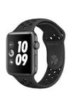Watch Nike+ (2017) 42mm Uzay Grisi Alüminyum Kasa Ve Antrasit/Siyah Nike Spor Kordon - MQL42TU/A