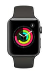 Watch Seri 3 42mm Uzay Grisi Alüminyum Kasa ve Gri Spor Kordon - MR362TU/A