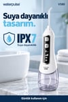 Waterpulse V580 Water Flosser Taşınabilir Şarjlı Masajlı Diş/Protez Bakım ve Ağız Duşu