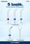 Waterpulse V580 Water Flosser Taşınabilir Şarjlı Masajlı Diş/Protez Bakım ve Ağız Duşu