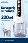 Waterpulse V580 Water Flosser Taşınabilir Şarjlı Masajlı Diş/Protez Bakım ve Ağız Duşu