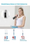 Wp-v500-w Water Flosser Taşınabilir, Şarjlı, Masajlı, Diş Protez Bakım Ve Ağız Duşu - Waterpulse