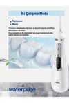 Wp-v500-w Water Flosser Taşınabilir, Şarjlı, Masajlı, Diş Protez Bakım Ve Ağız Duşu - Waterpulse