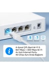 WR1200E 300Mbps/2.4GHz 867Mbps/5GHz 4x5dBi Anten 4Port Dual Band Wi-Fi Router (AC1200 Serisi)