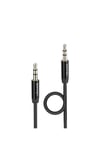 Yp-01 3.5mm Güçlendirilmiş Çeperli Ultra Dayanıklı 1m Aux Ses Kablosu Uyumlu