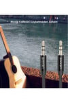 Yp-01 3.5mm Güçlendirilmiş Çeperli Ultra Dayanıklı 1m Aux Ses Kablosu Uyumlu