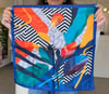 50*50 DESENLİ ÇOK RENKLİ BANDANA FULAR