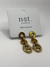 ÇELİK GOLD TAŞLI  3 LÜ HALKA KÜPE