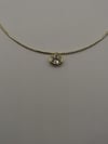 CHOKER ÇERÇEVELİ TAŞLI GOLD KOLYE