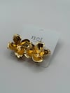 GOLD ÇİÇEK KÜPE 