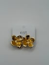 GOLD ÇİÇEK KÜPE 