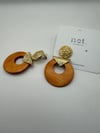 GOLD DETAY HALKA KÜPE