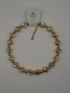TAŞLI CHOKER GOLD KOLYE