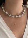 TAŞLI CHOKER SİLVER KOLYE
