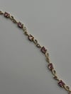 TULİP BİLEKLİK PEMBE KRİSTAL TAŞLI