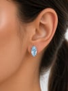 925 Ayar Gümüş Ice Cut Zirkon Taşlı Küpe – Ekstra Parlak Işıltılı Lüks Tasarım, Hediyelik