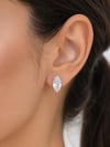 925 Ayar Gümüş Ice Cut Zirkon Taşlı Küpe – Ekstra Parlak Işıltılı Lüks Tasarım, Hediyelik