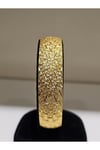 22ayar Altın Kaplama Kristal Model Bilezik 1 Adet 1.5 Cm Eninde