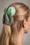 Linen Breeze: 3'lü Keten Toka Seti | Per Capelli® - Yeşil