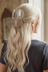 Linen Breeze: 3'lü Keten Toka Seti | Per Capelli® - Krem