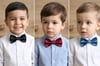 Little Gent Serisi: Erkek Çocuk El Yapımı Özel Tasarım Saten Papyon