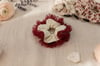 Pure Muse: 5'li Organik Müslin Scrunchie Seti | Per Capelli® - Kırmızı