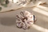 Pure Muse: 5'li Organik Müslin Scrunchie Seti | Per Capelli® - Mor