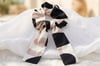 Scarf Dream®: İthal Eşarp Toka | Per Capelli® - Siyah/Krem