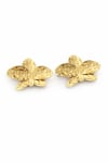 Golden Bloom Çelik 14 K 7 cm Kadın Küpe