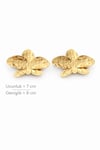 Golden Bloom Çelik 14 K 7 cm Kadın Küpe