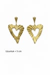 Luxe Amore Çelik 14 KK Kadın Küpe