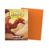 DS - Standard Sleeves: Amber [Matte] (100 Sleeves)