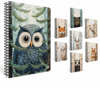 GIPTA DEFTER SNEAK PEEK A4 SPİRALLİ KARTON KAPAK 80 YP. KARELİ 7291