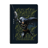 KESKİN DEFTER BATMAN A4 SPİRALLİ KARTON KAPAK 80 YP. ÇİZGİLİ 380621